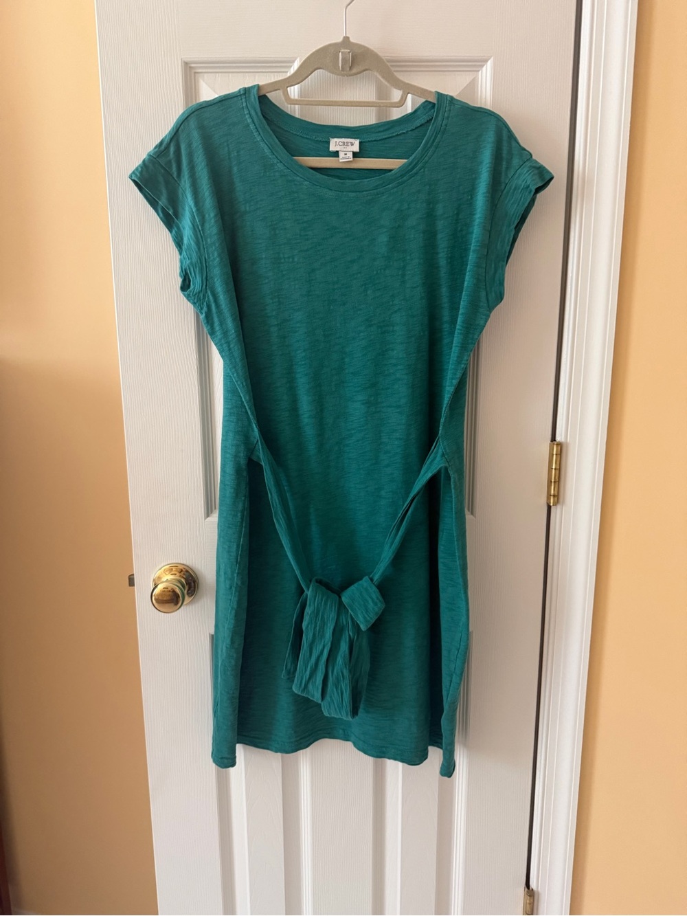 J. Crew Tie-Front Short Sleeve Summer Dress, SZ Medium